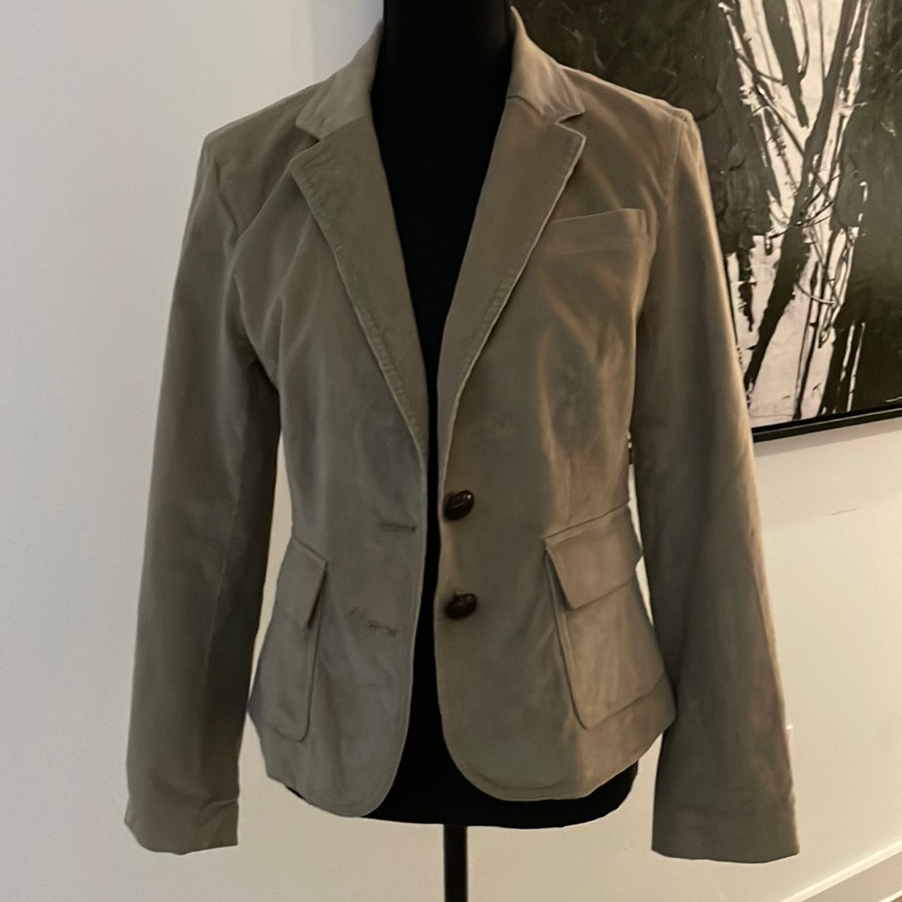 Banana Republic Tan corduroy blazer